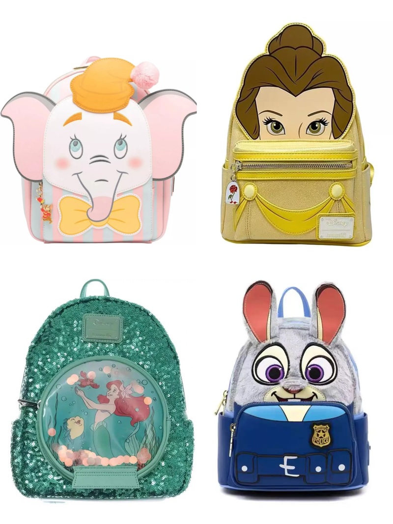 Women Bags New - Nova mini mochila rosa de couro
