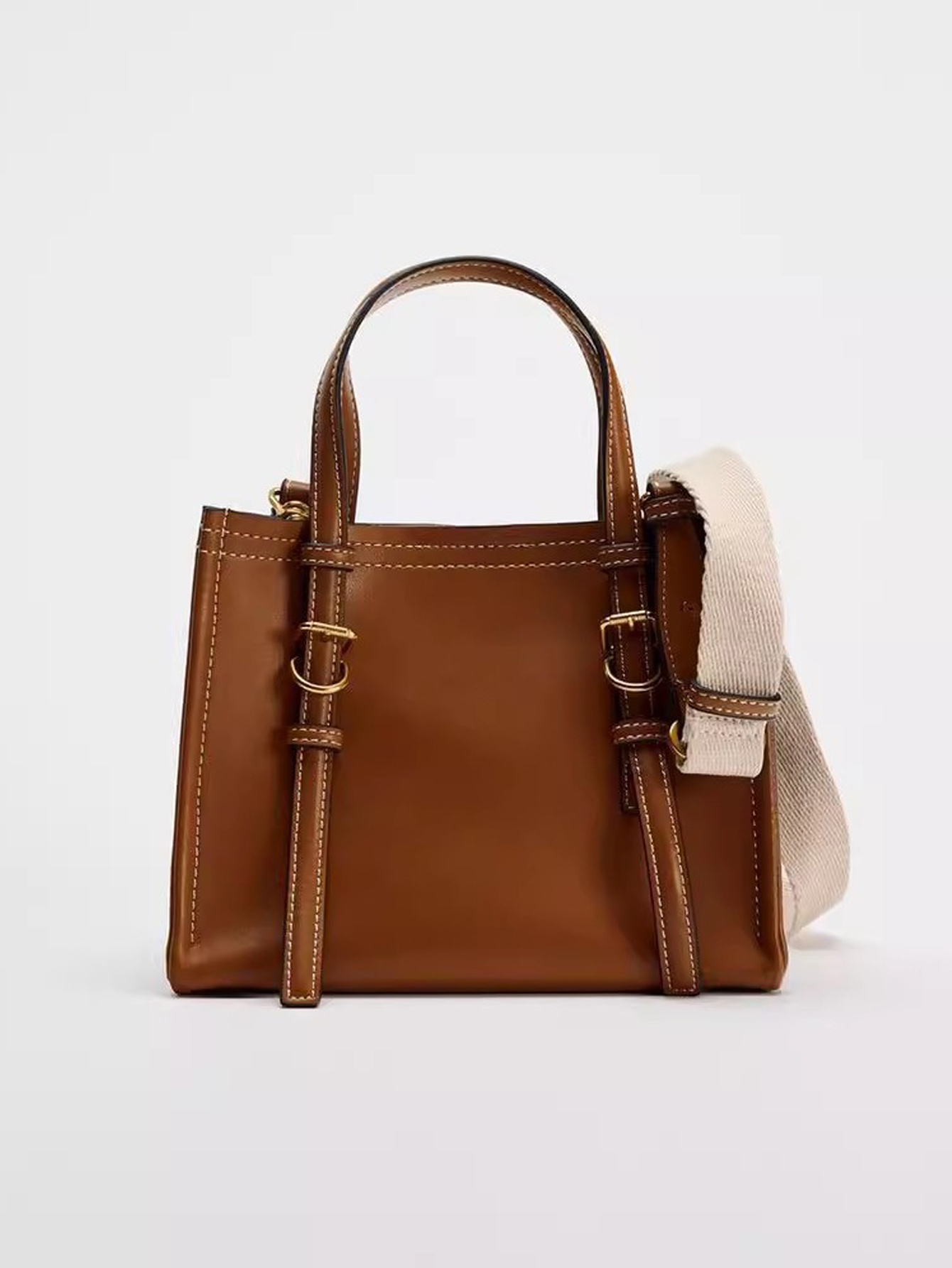 Women Bags Zara - Cross border 2024 marrom amarelo bolsa
