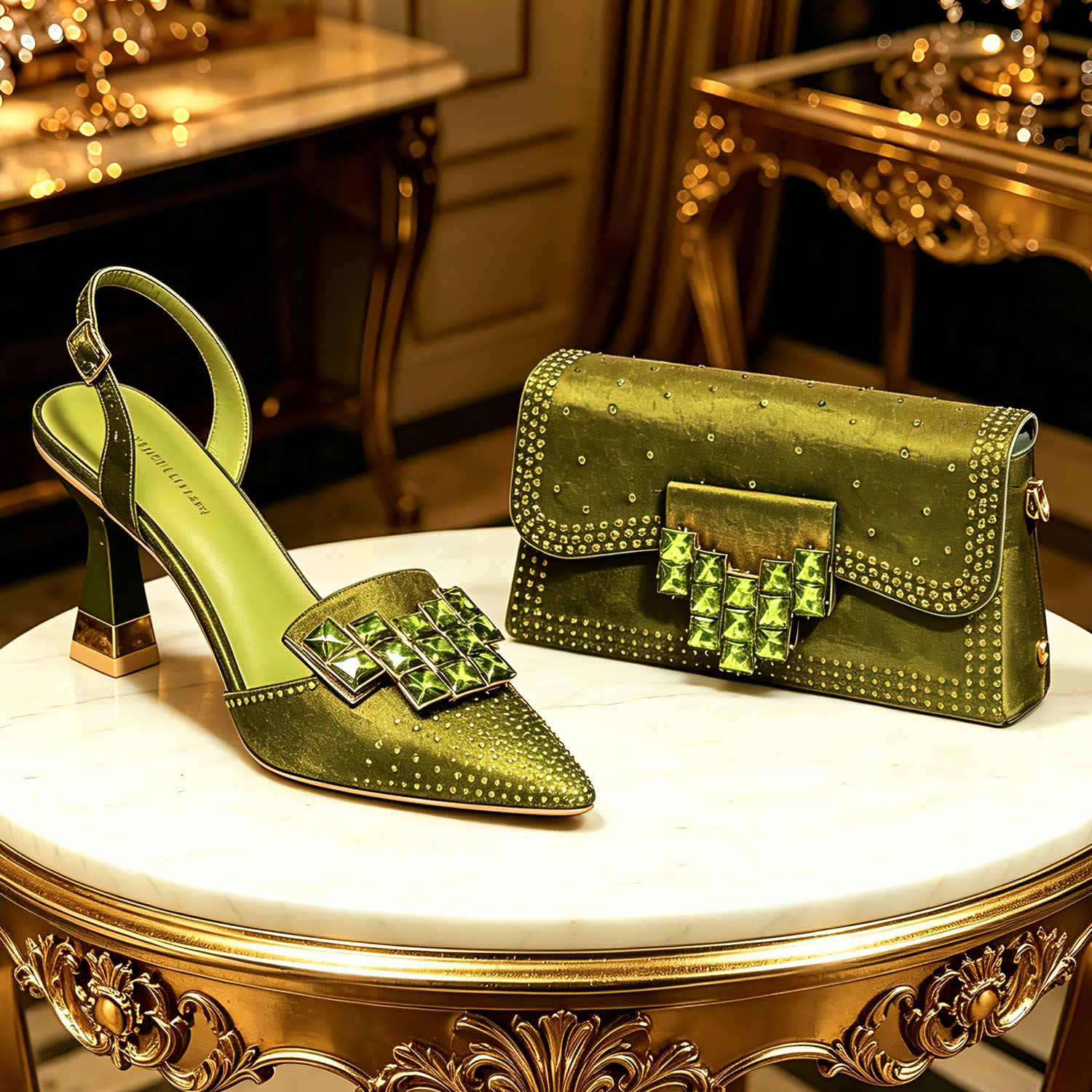 Women Bags For Wedding - 2026 INS Design Italiano Verde Oliva