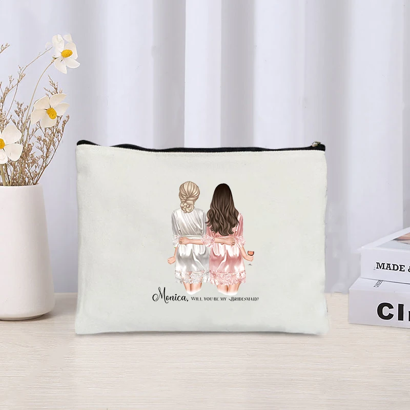 Cosmetic Pouch Gift para Melho - Women Bags Name avaliação e preço