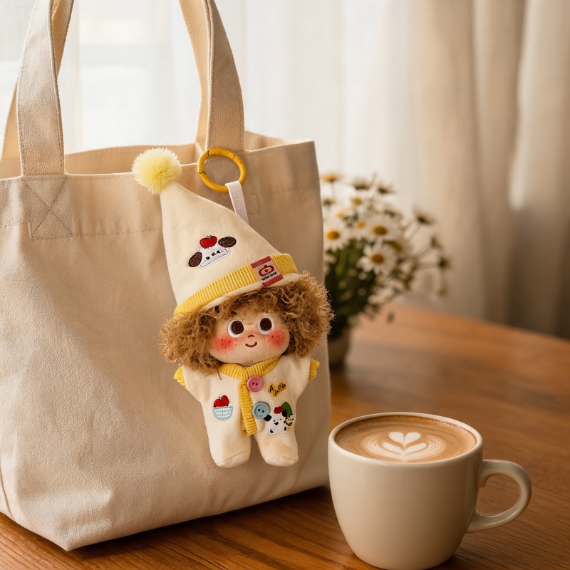 Chaveiro de pelúcia Haloro, bo - Women Bags Collection avaliação e preço
