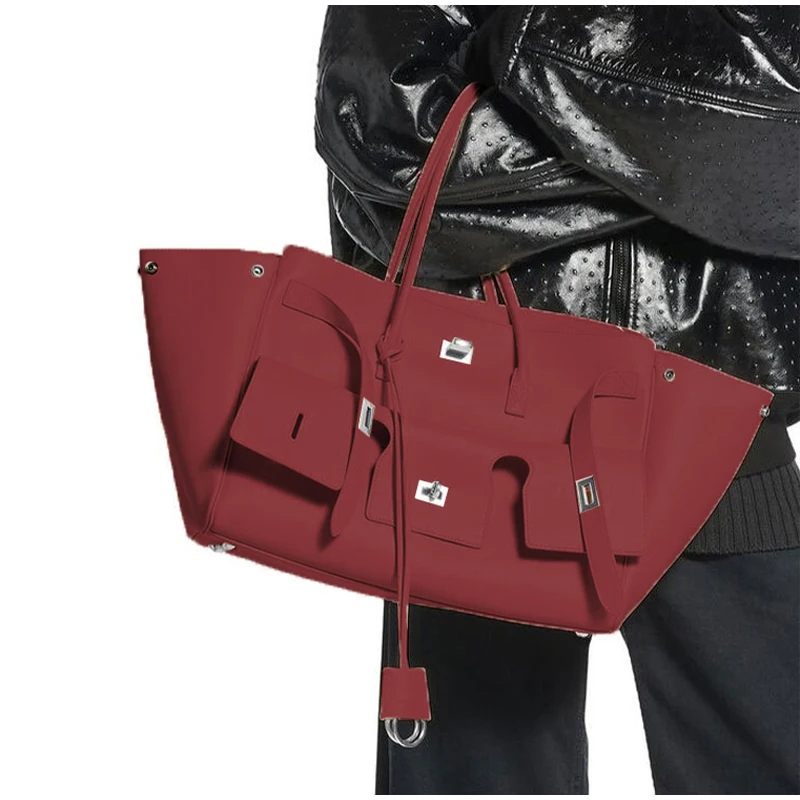 Bolsa de mão de couro pu macio - Women'S Bags Designer Brands avaliação e preço