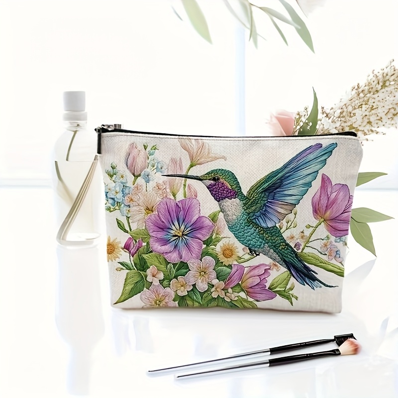 Uma bolsa de maquiagem floral  - Women Bags White avaliação e preço