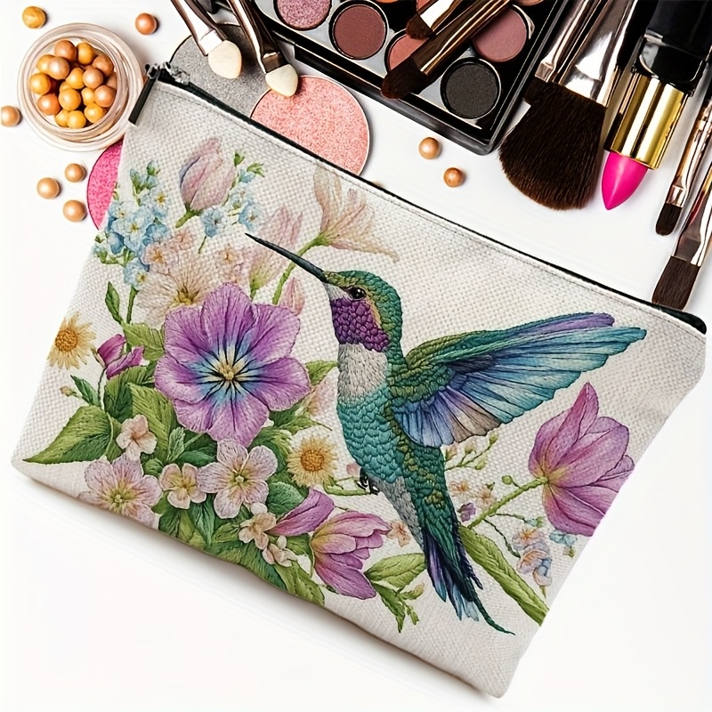 Uma bolsa de maquiagem floral  - Women Bags White avaliação e preço