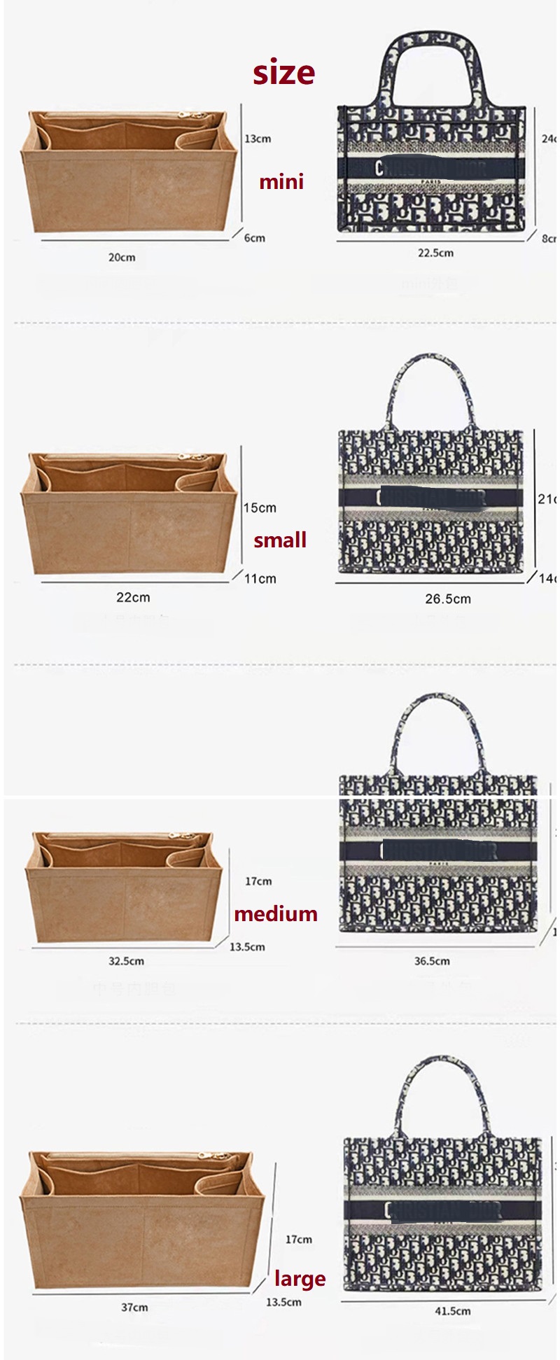 Bolsa de Maquiagem para Organi - Women Bags Tote Dior avaliação e preço