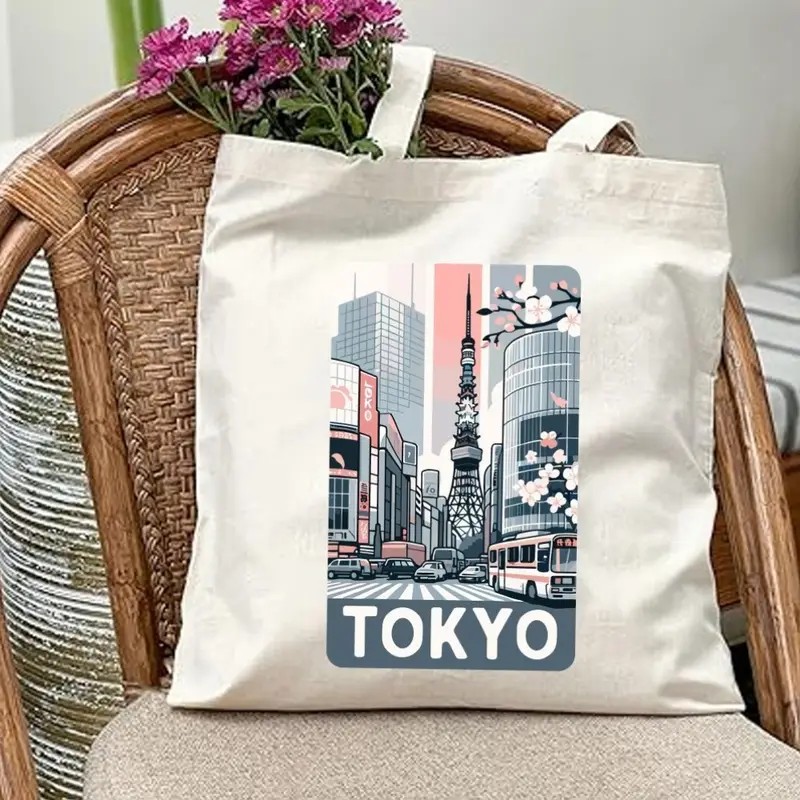 Bolsa de lona estética com pai - Women Bags Collection avaliação e preço