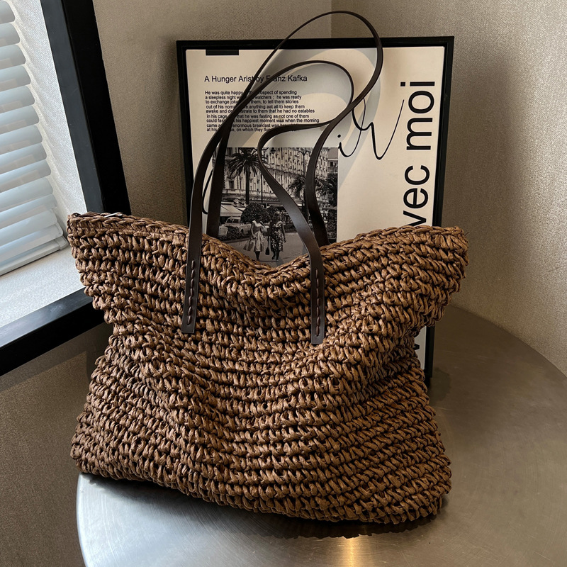 Bolsas Tote de Palha Trançada, - Women Bags Offers avaliação e preço
