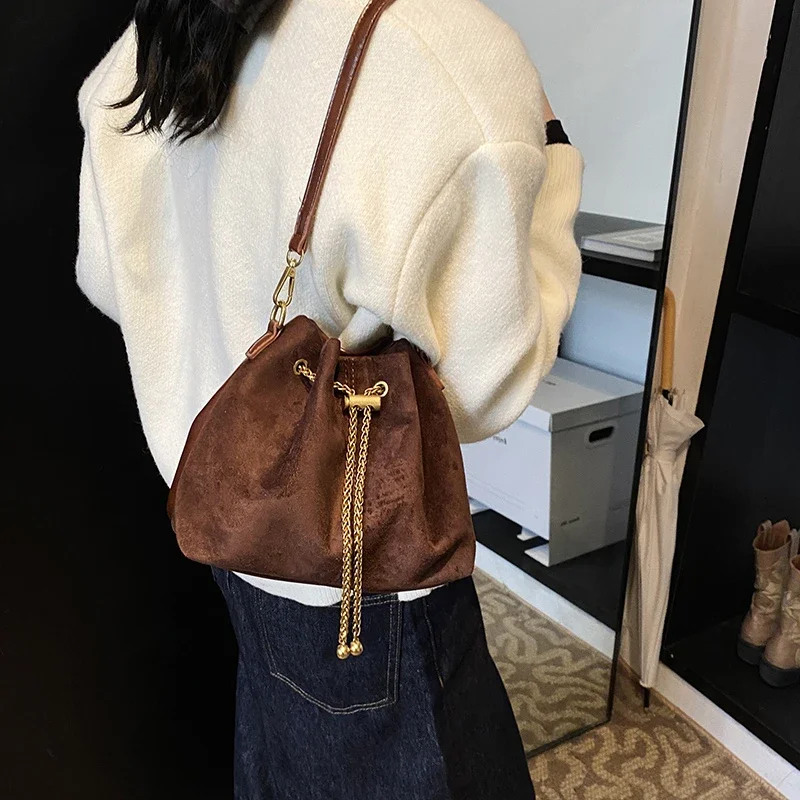 Macio sólido falso camurça sim - Women Bags Zara avaliação e preço