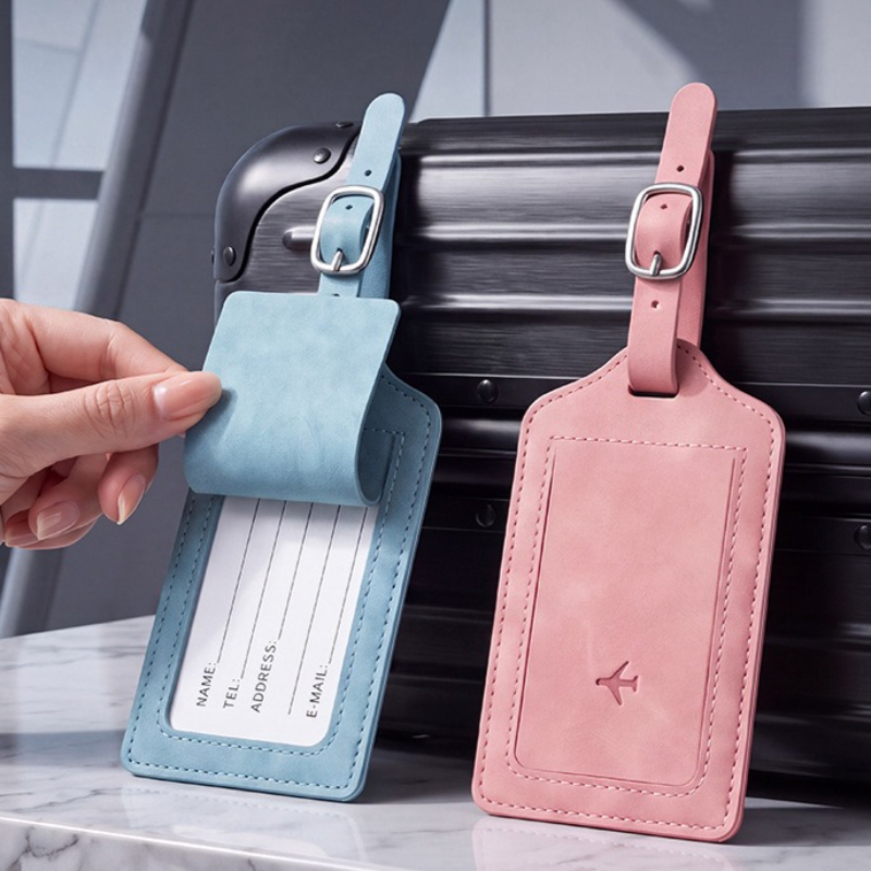 Etiqueta de Bagagem em Couro P - Women Bags Name avaliação e preço