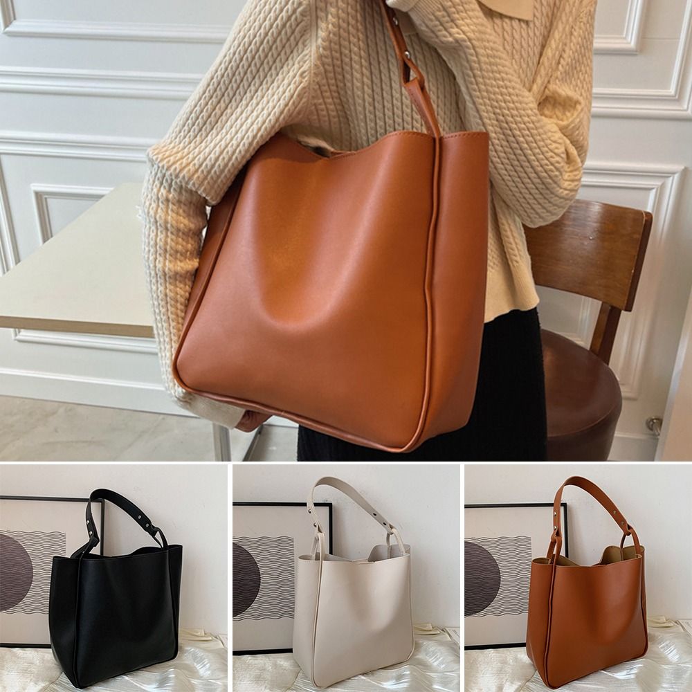 Bolsas De Couro PU De Grande C - Women Bags Zara avaliação e preço