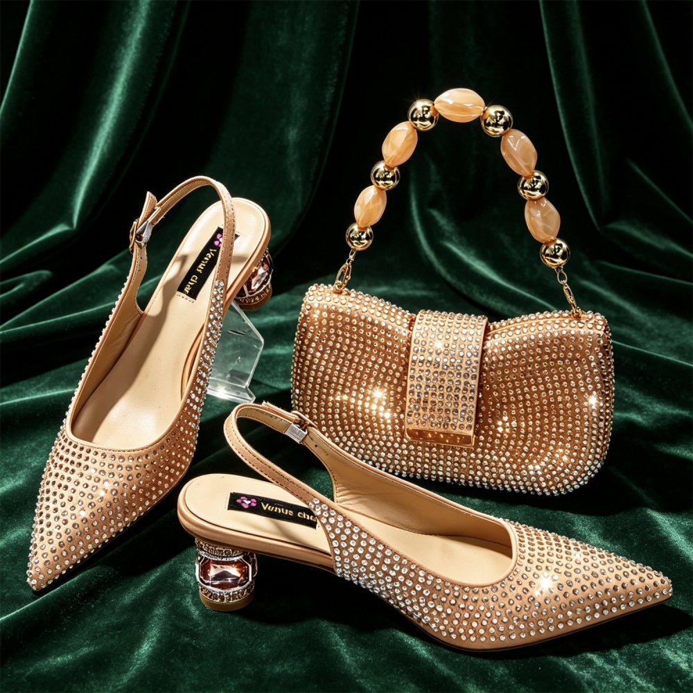 Conjunto de Sapatos e Bolsa Fe - Women Bags For Wedding avaliação e preço