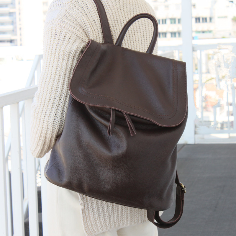 Mochila de couro genuíno femin - Women Bags Offers avaliação e preço