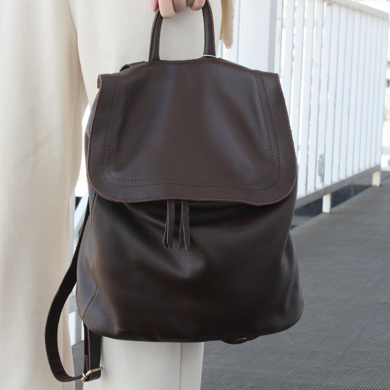 Mochila de couro genuíno femin - Women Bags Offers avaliação e preço