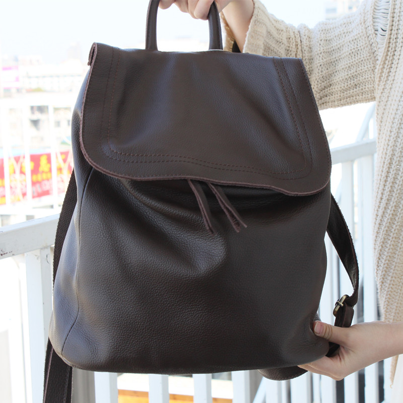 Mochila de couro genuíno femin - Women Bags Offers avaliação e preço